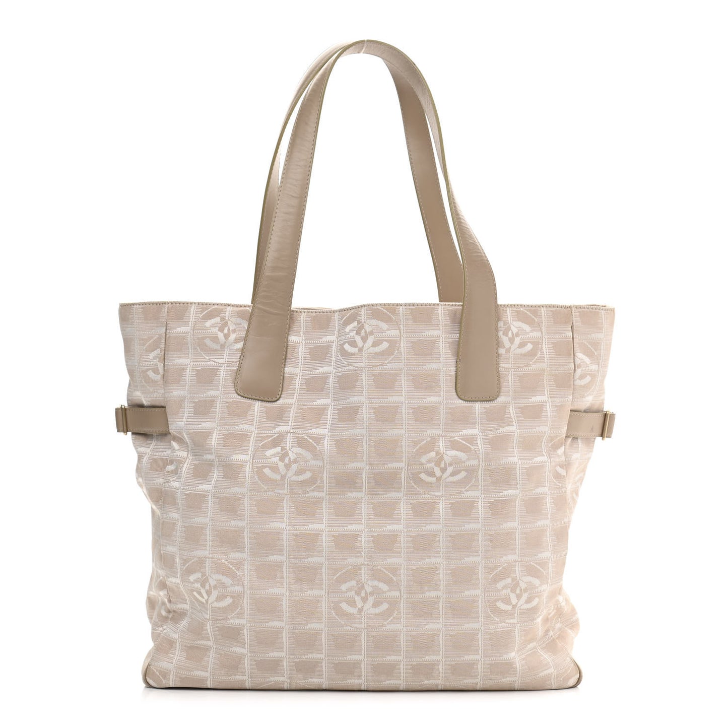 Nylon Travel Large Tote Beige