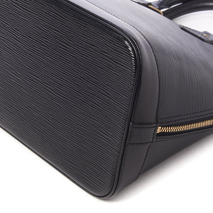 Louis Vuitton Epi Alma PM Black 5 of 9