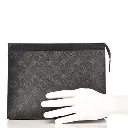 Louis Vuitton Monogram Eclipse Pochette Voyage MM 2 of 6