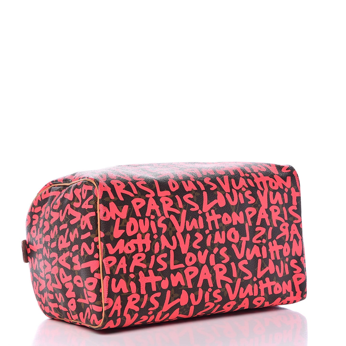 Monogram Graffiti Speedy 30 Fuchsia