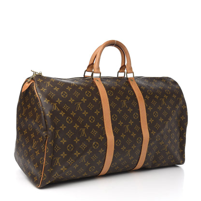 Louis Vuitton Monogram Keepall 55 2 of 12
