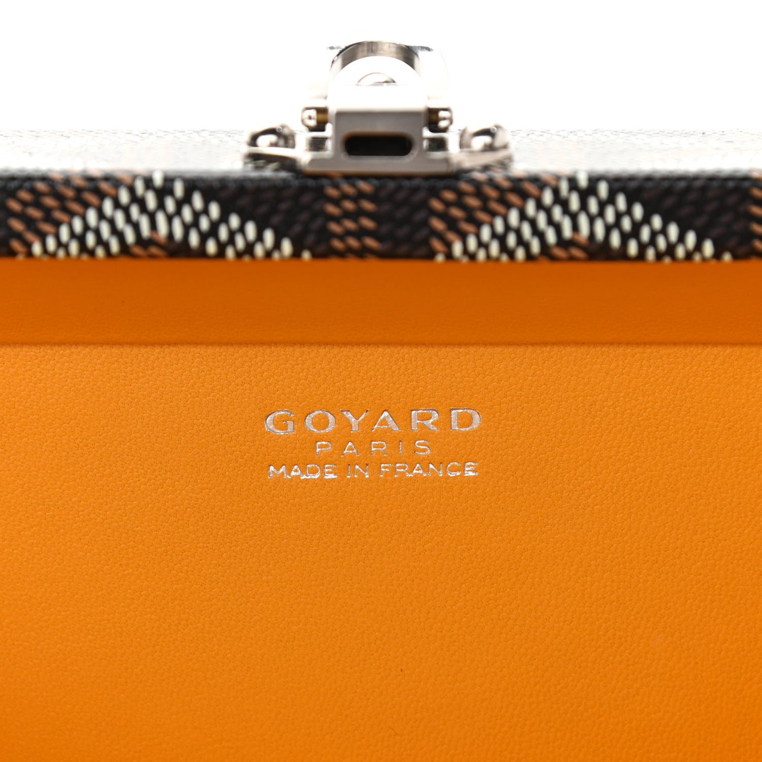 Goyard Goyardine Minaudiere Trunk Bag Black 7 of 12
