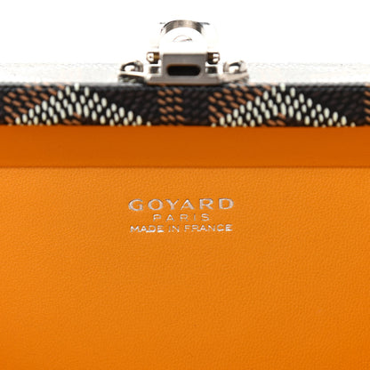 Goyard Goyardine Minaudiere Trunk Bag Black 7 of 12
