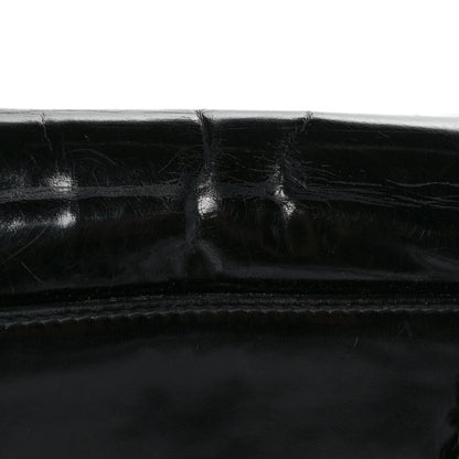 Chanel Glazed Calfskin Single Flap Black 13 of 18