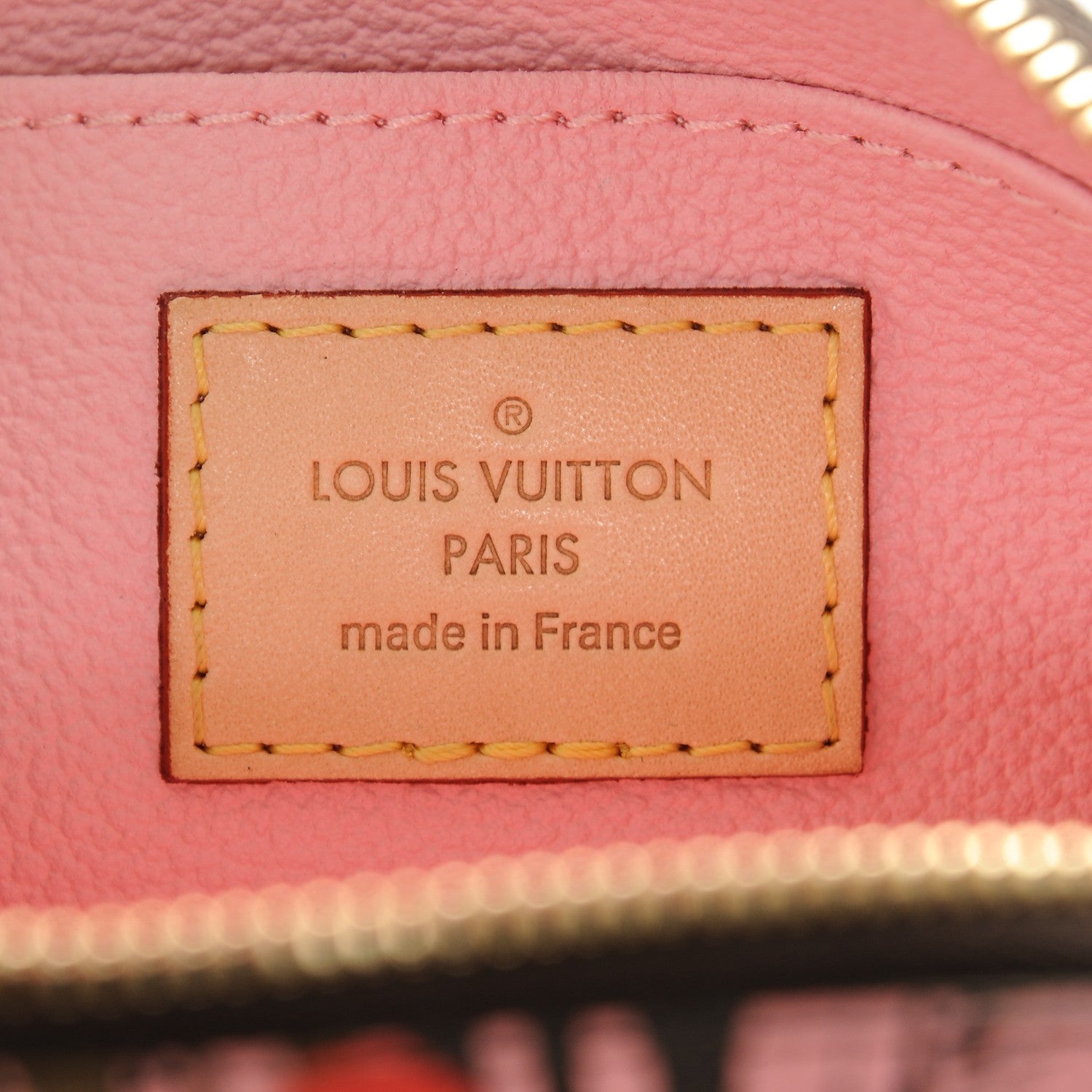 Louis Vuitton Monogram Jungle Dots Cosmetic Pouch Sugar Pink Poppy 6 of 6