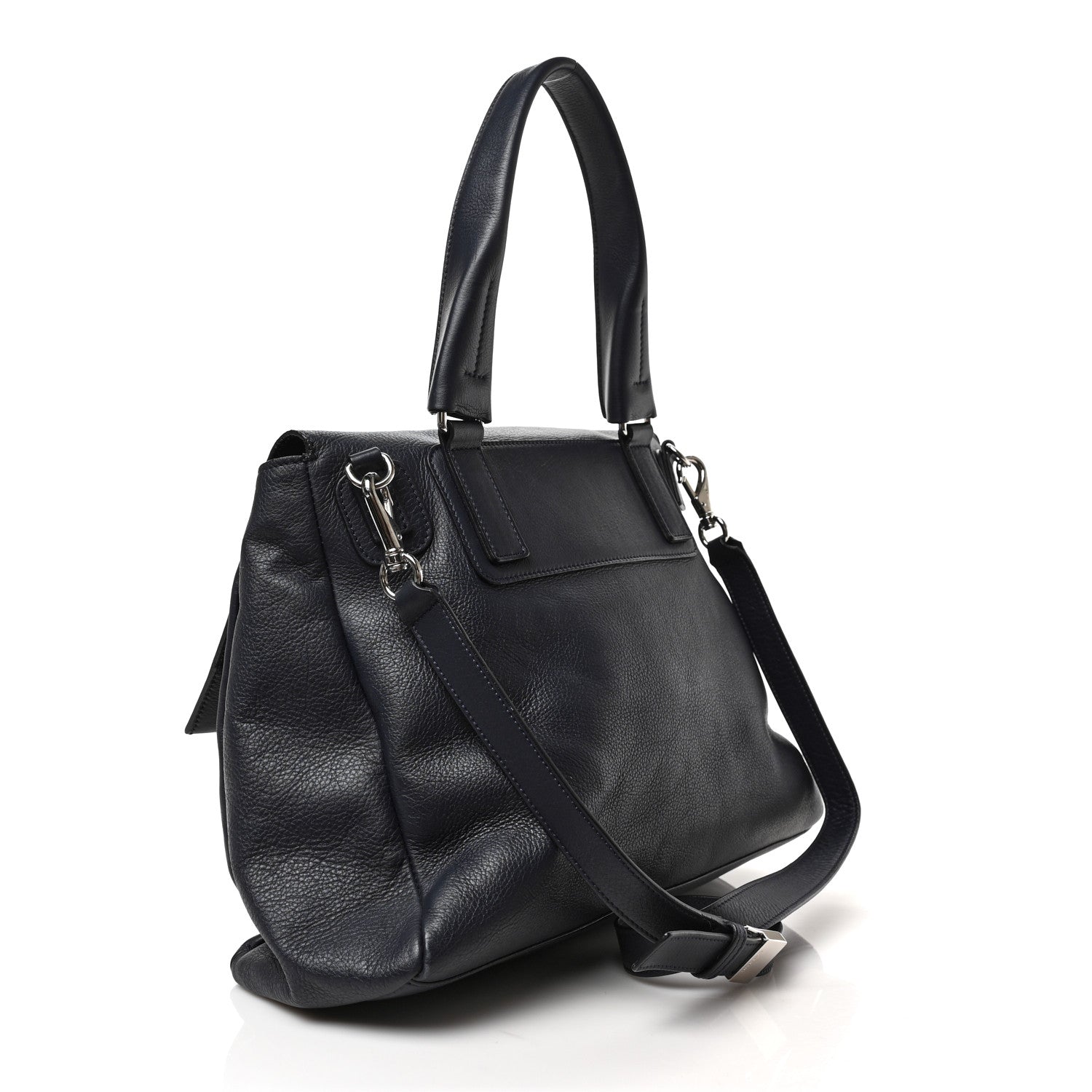 Givenchy Calfskin Medium Pandora Pure Flap Bag Blue 3 of 8