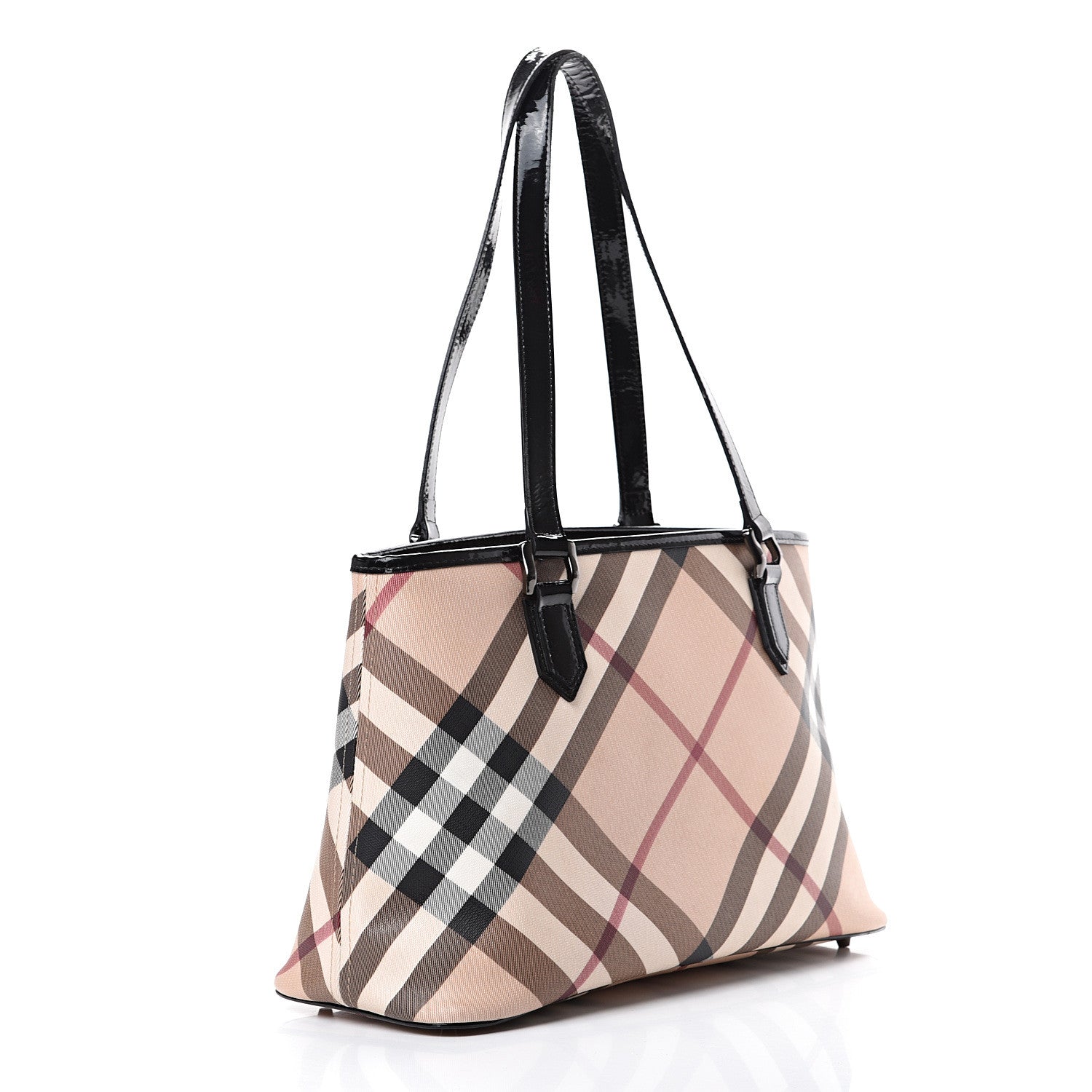 Burberry Supernova Check Regent Tote Black 2 of 18