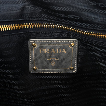 Prada Tessuto Nylon Saffiano Tote Acciaio 5 of 8