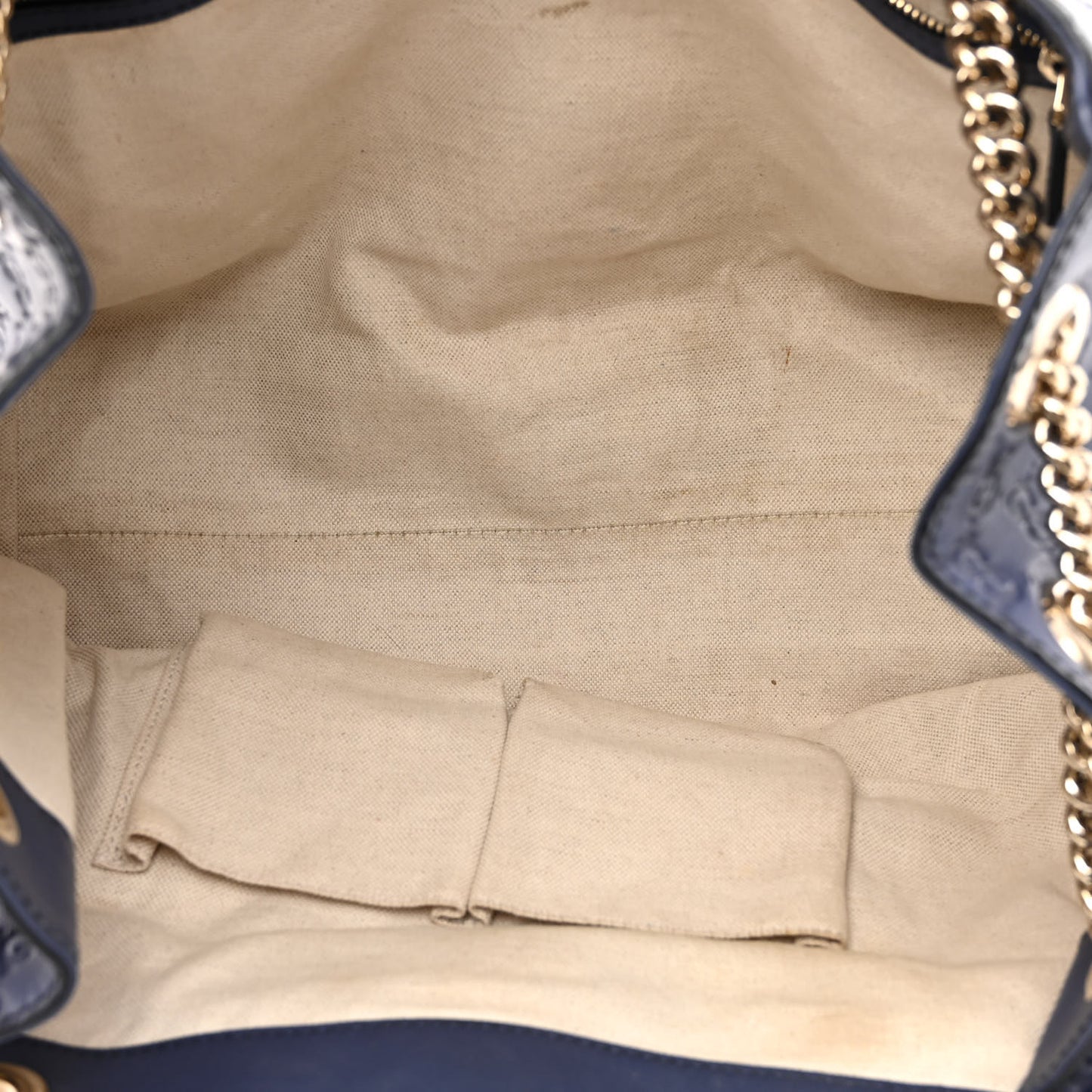 Guccissima Medium Emily Shoulder Bag Blue