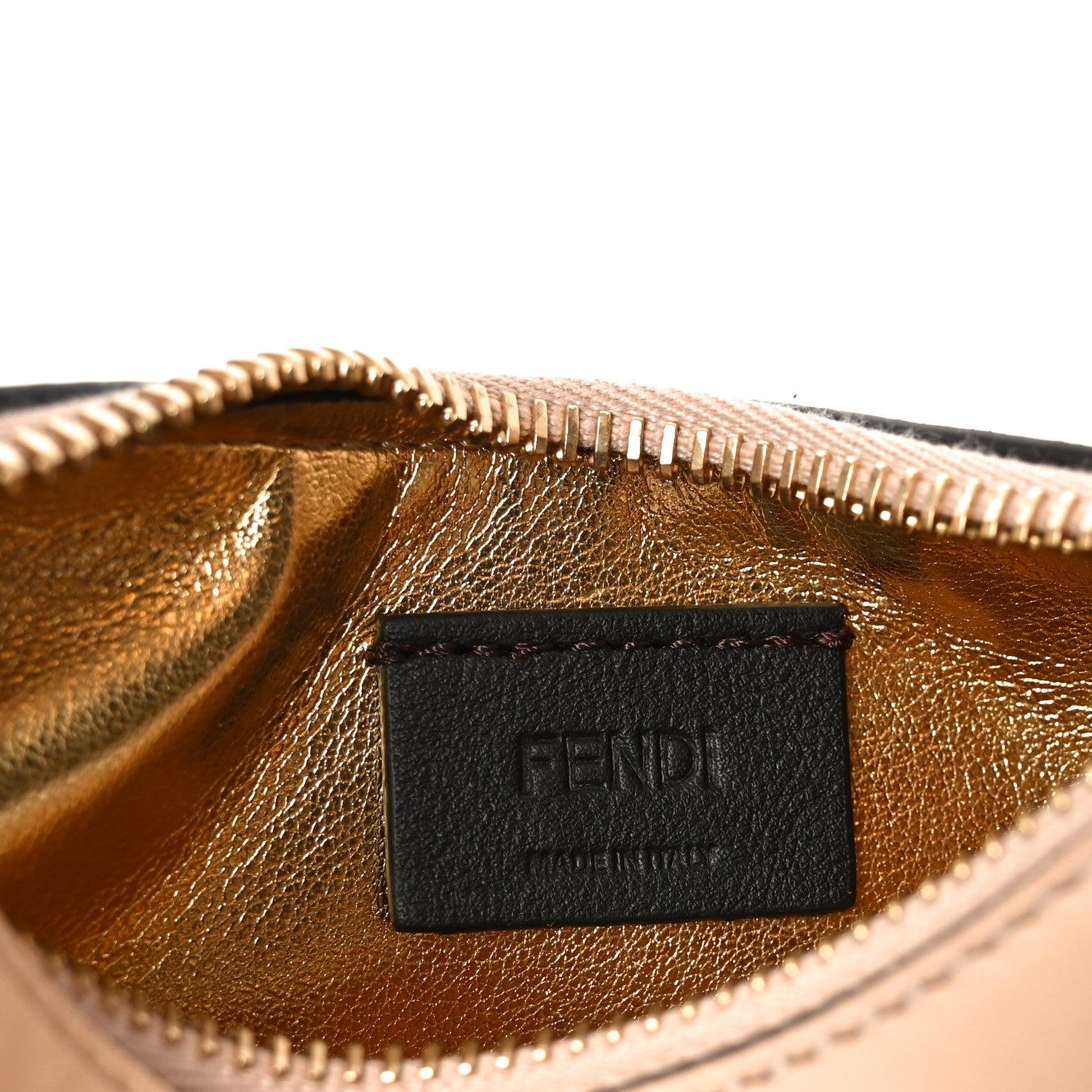 Fendi Vitello Grace Matte Nano Fendigraphy Hobo Charm Light Rose 5 of 9