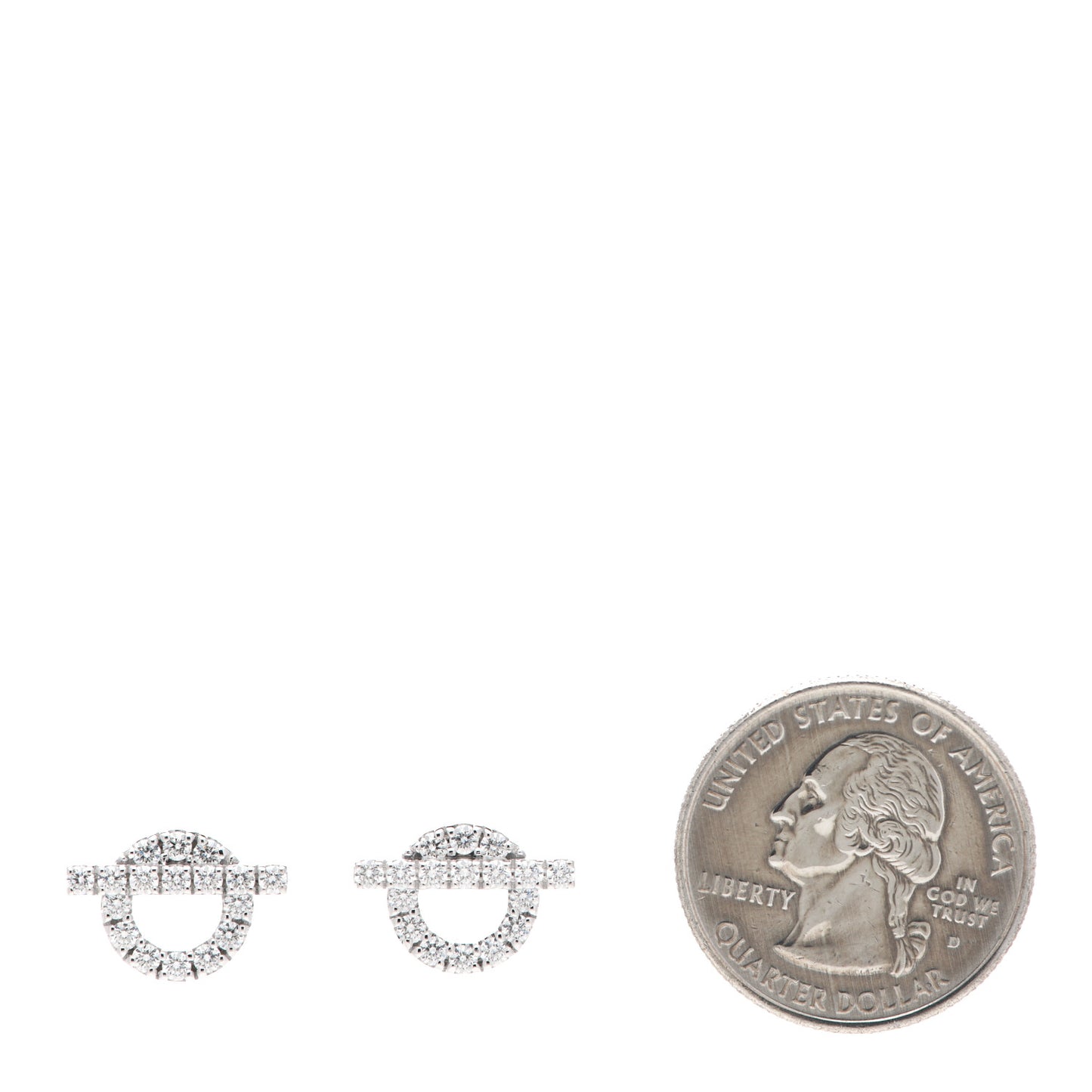 18K White Gold Diamond Finesse Earrings