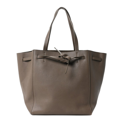 Celine Soft Grained Calfskin Small Belt Cabas Phantom Taupe 1 of 9