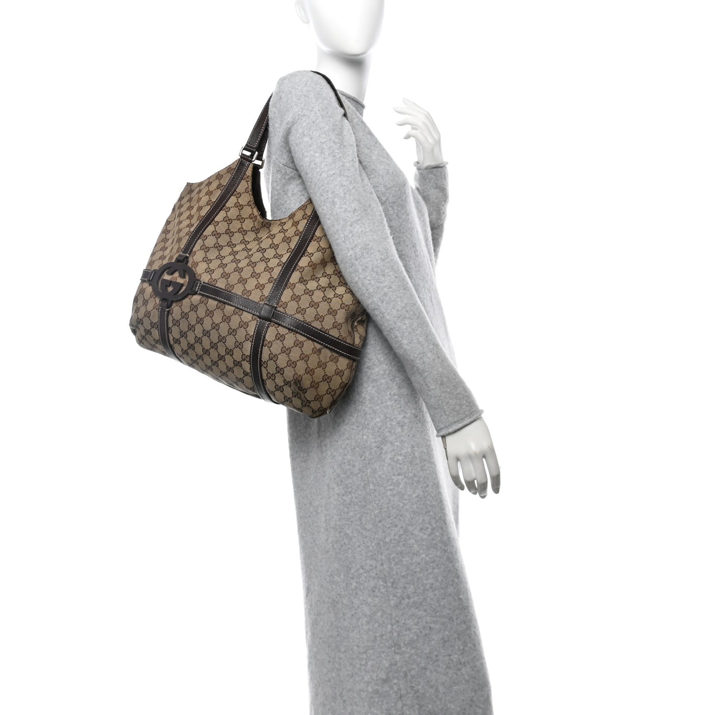 Monogram GG Royal Hobo Dark Brown