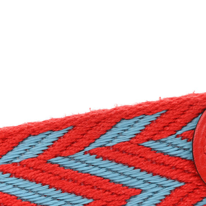 Hermes Taurillon Maurice Zigzag Sangle Evelyne TPM Rouge De Coeur Bleu Du Nord 12 of 12