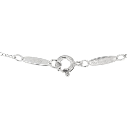 Tiffany Sterling Silver 11mm Elsa Peretti Open Heart Pendant Necklace 4 of 4