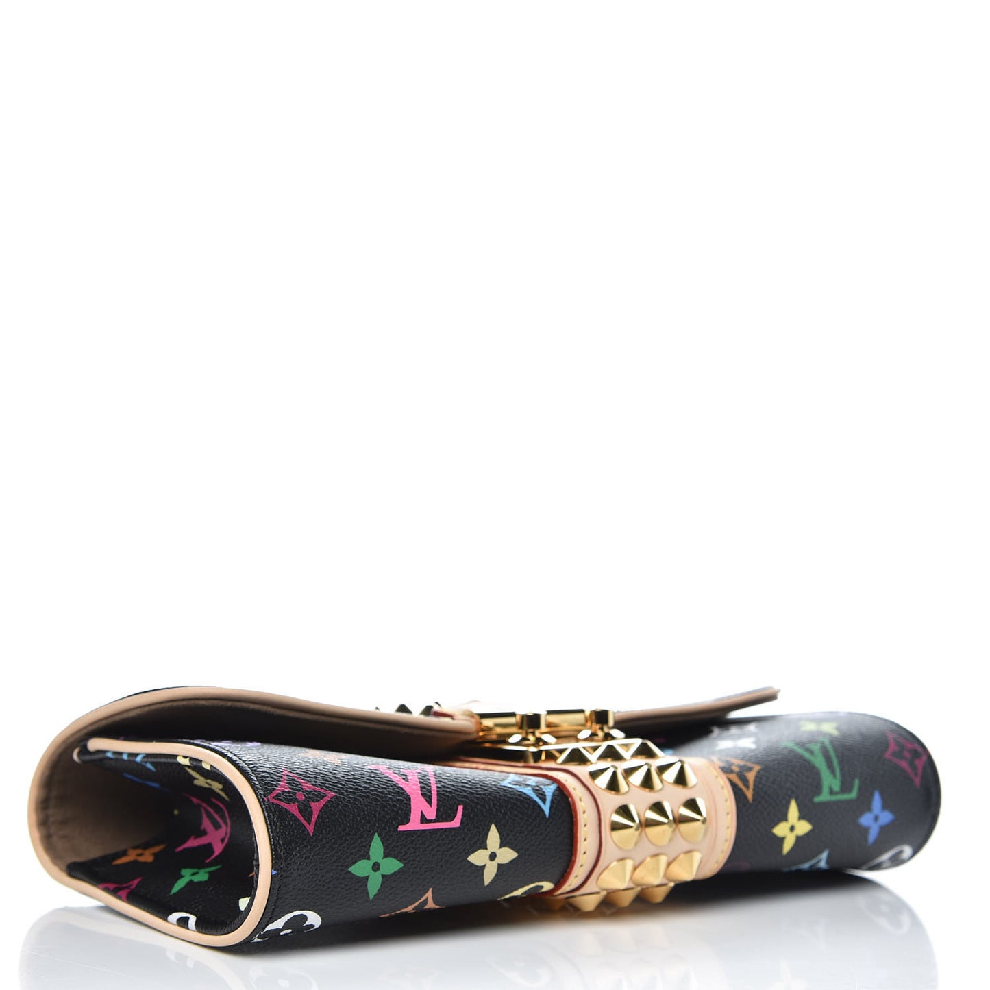 Monogram Multicolor Courtney Clutch Black