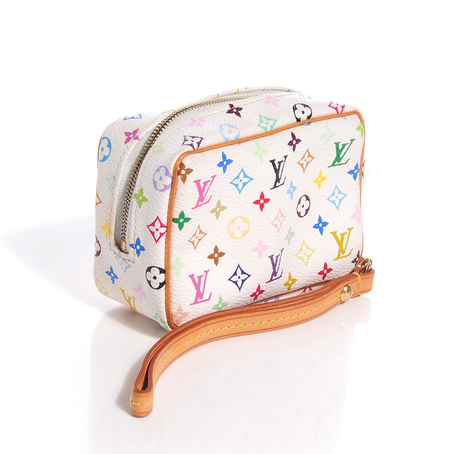 Louis Vuitton Monogram Multicolor Trousse Wapity White 3 of 5