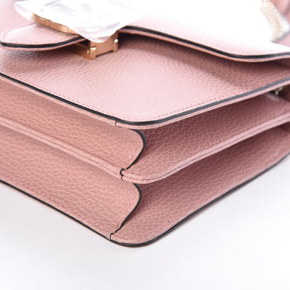 Gucci Dollar Calfskin Small Interlocking G Shoulder Bag Soft Pink 6 of 9