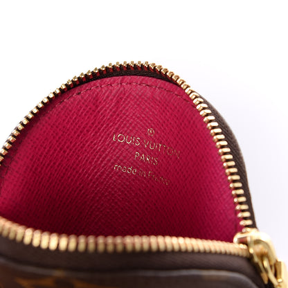 Louis Vuitton Monogram 2018 Christmas Animation Round Coin Purse 4 of 5