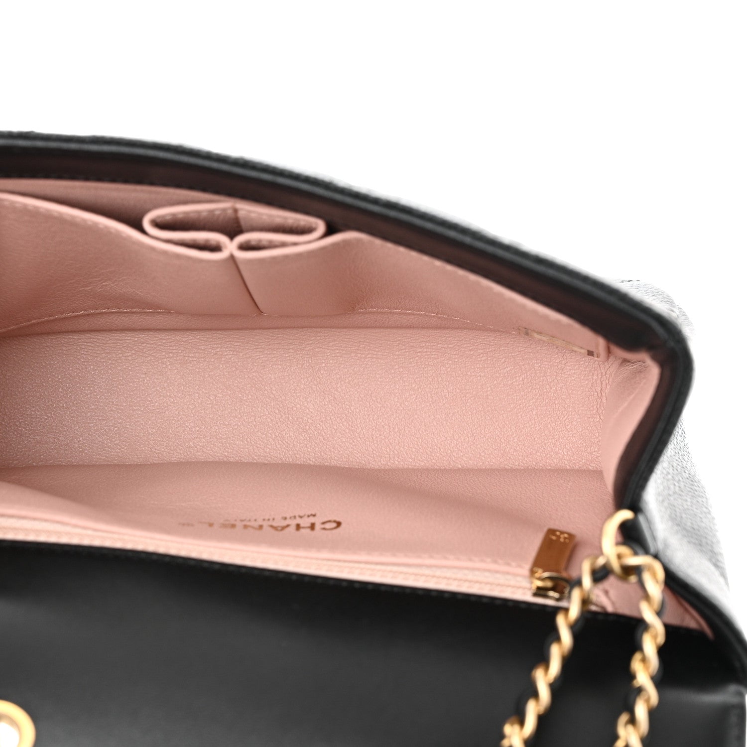 Chanel Caviar Quilted Small CC Filigree Flap Black 5 of 11