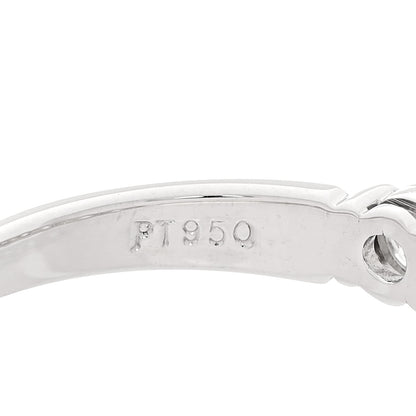 Tiffany Platinum Diamond .95ctw Embrace Band Ring 56 7.5 5 of 5