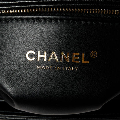 Chanel Lambskin Quilted Small Trendy CC Dual Handle Flap Bag Black 7 of 12