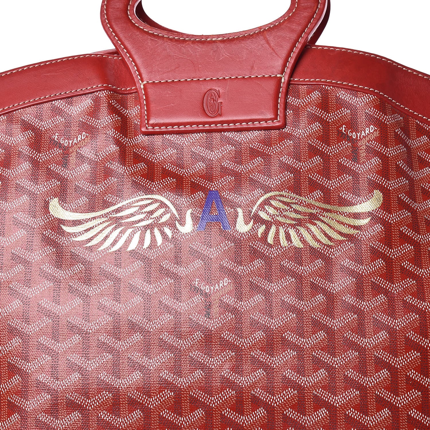 Goyard Goyardine Beluga MM Red 13 of 17