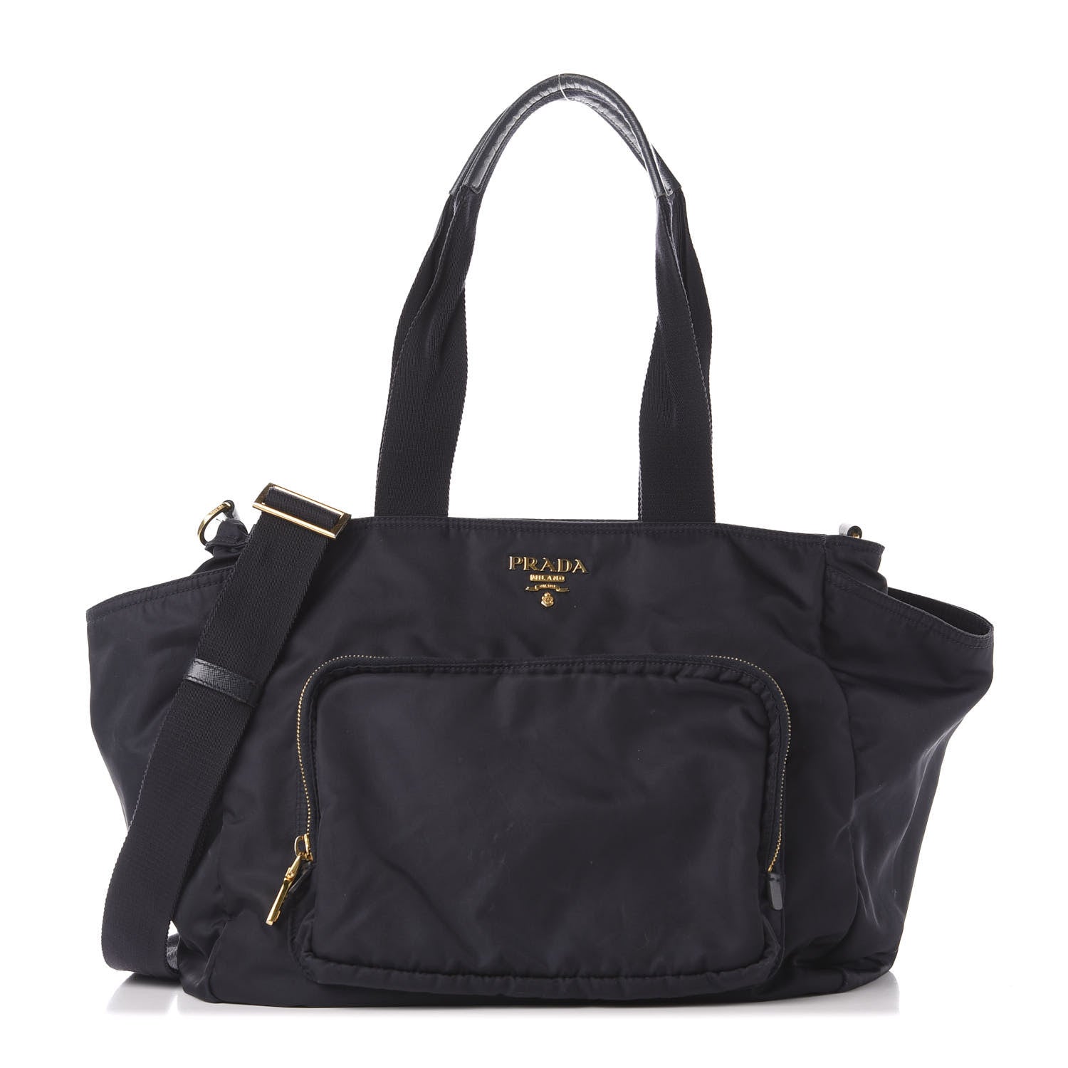 Prada Nylon Vela Baby Bag Blue 1 of 11