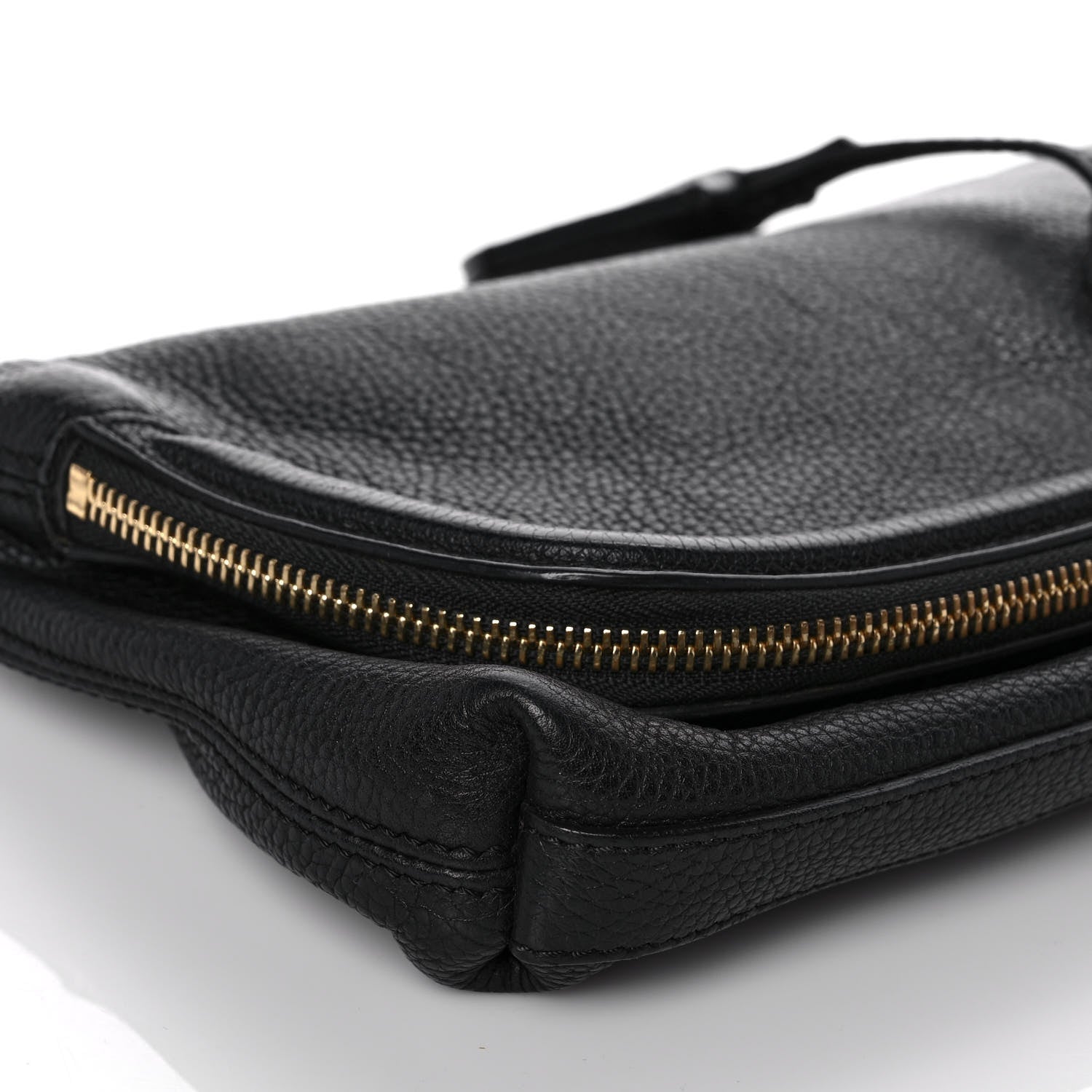 Alexander McQueen Grainy Calfskin Padlock Skull Clutch Black 7 of 10