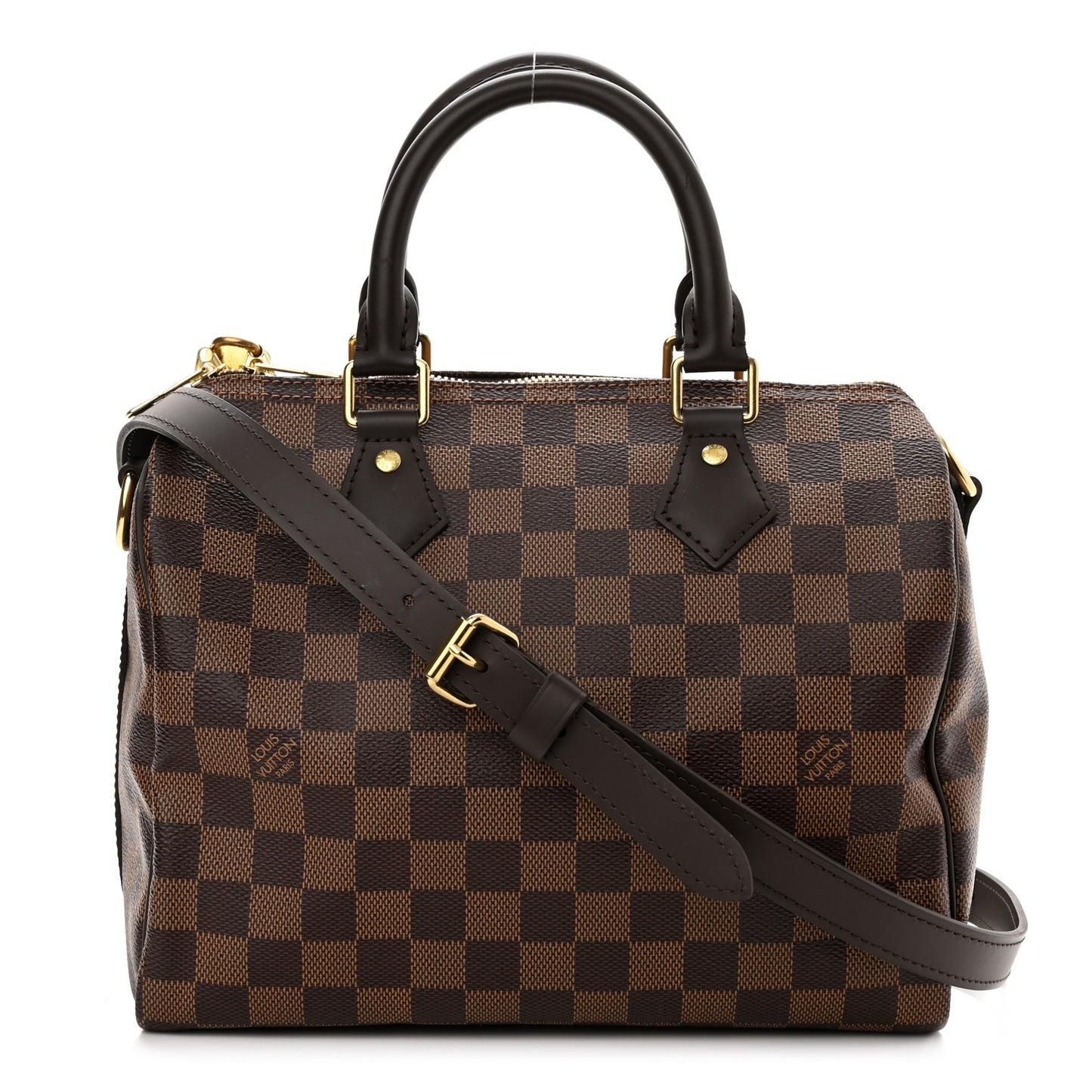 Damier Ebene Speedy Bandouliere 25