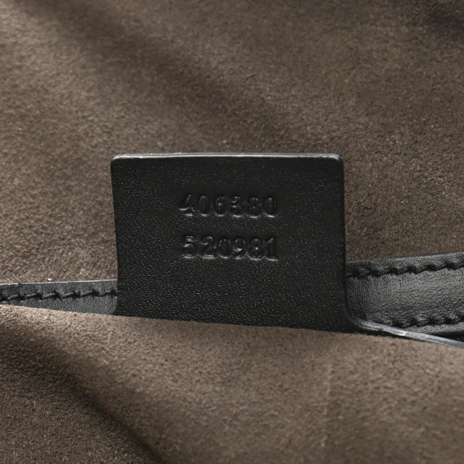 Gucci Guccissima Signature Medium Duffle Black 6 of 9
