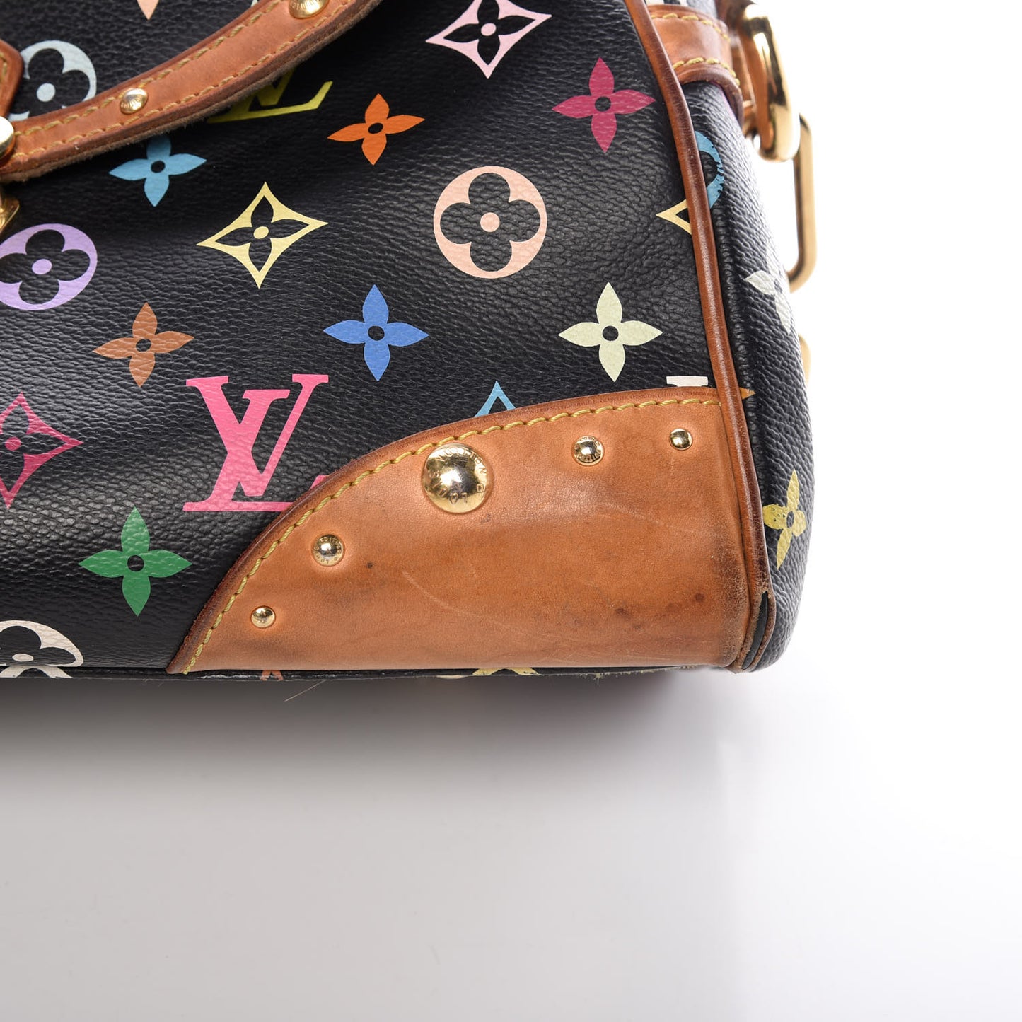 Monogram Multicolor Beverly MM Black