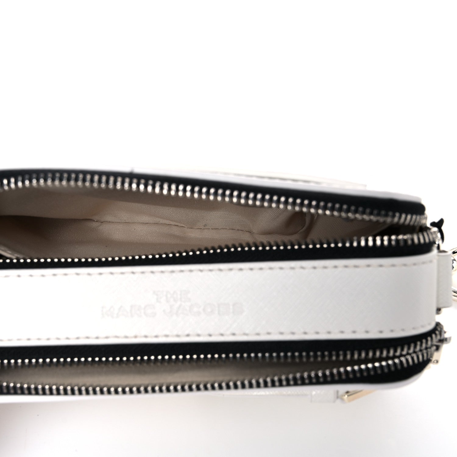 Marc Jacobs Saffiano Small Snapshot Camera Bag White 4 of 15