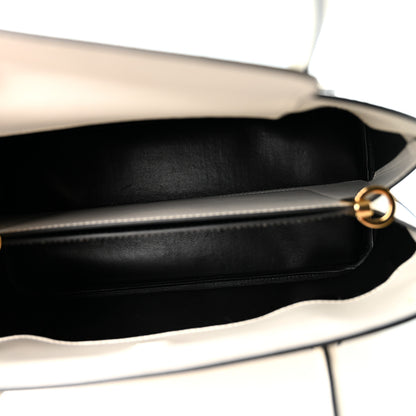 Prada Saffiano Cuir Calfskin Promenade Tote Bianco 5 of 10