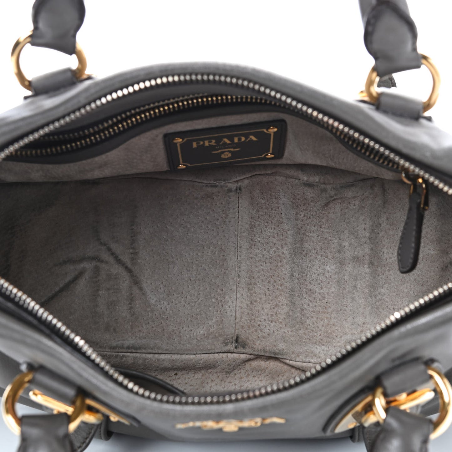 Soft Calf Shopping Satchel Bag Bambu