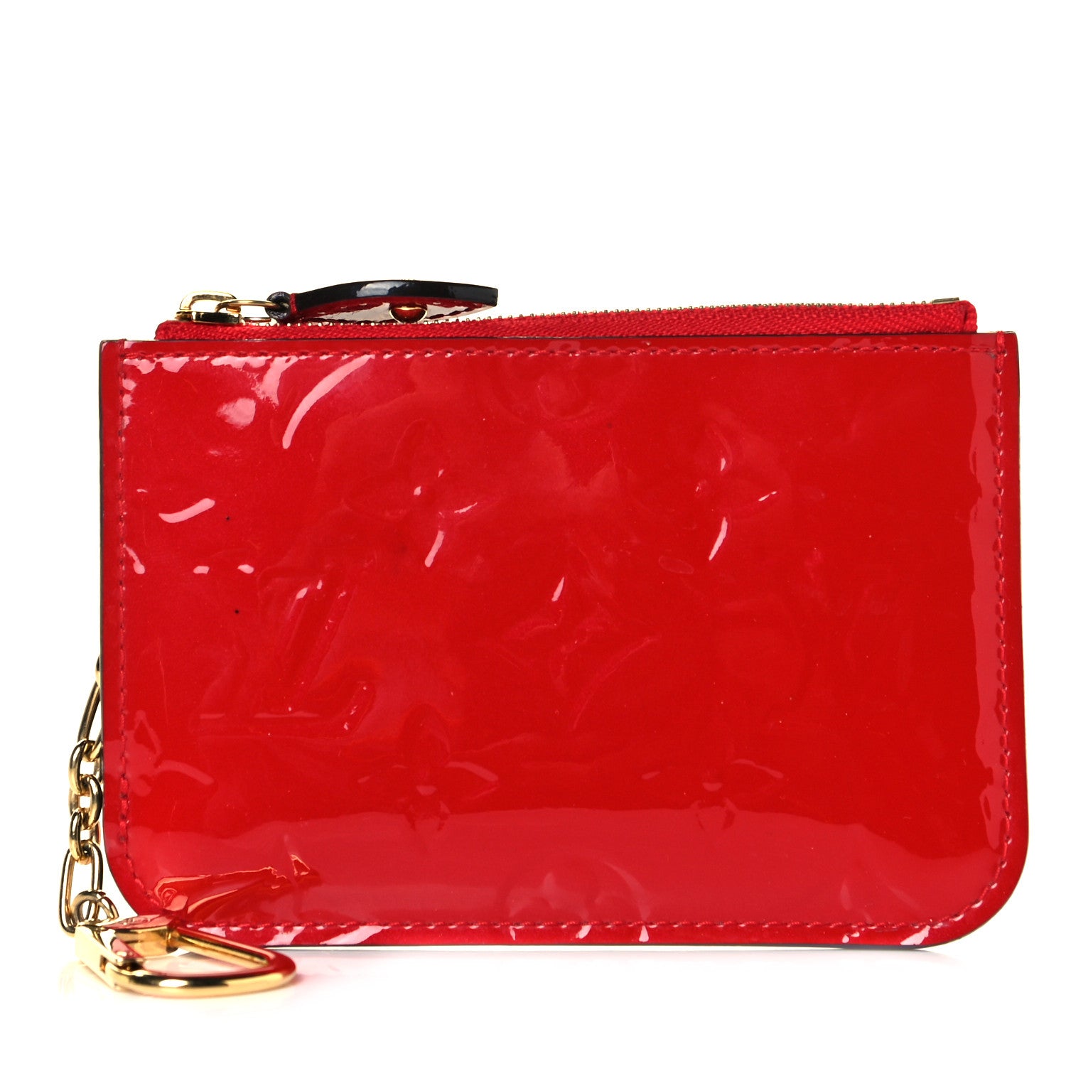 Louis Vuitton Vernis Key Pouch NM Cherry 1 of 7