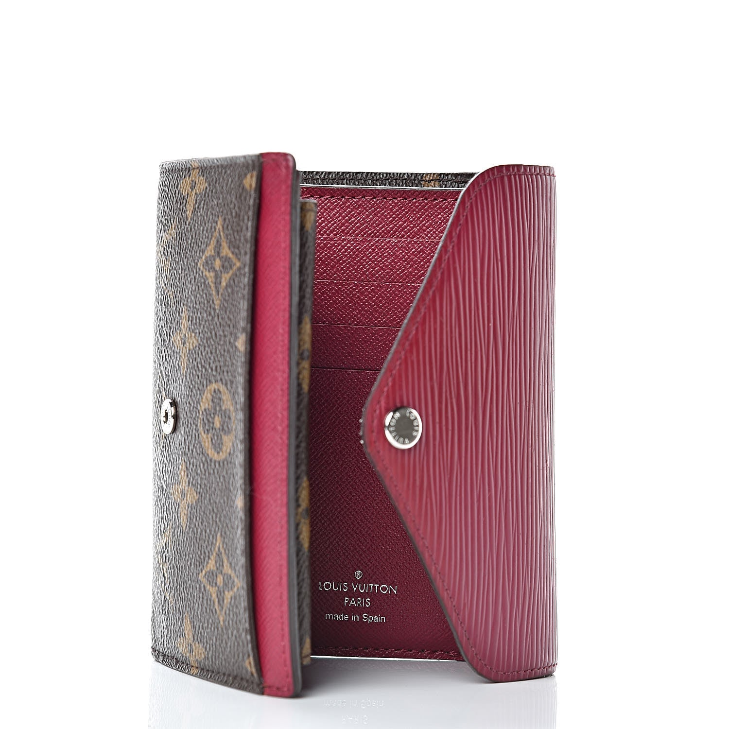 Louis Vuitton Epi Monogram Marie-Lou Compact Wallet Fuchsia 5 of 10