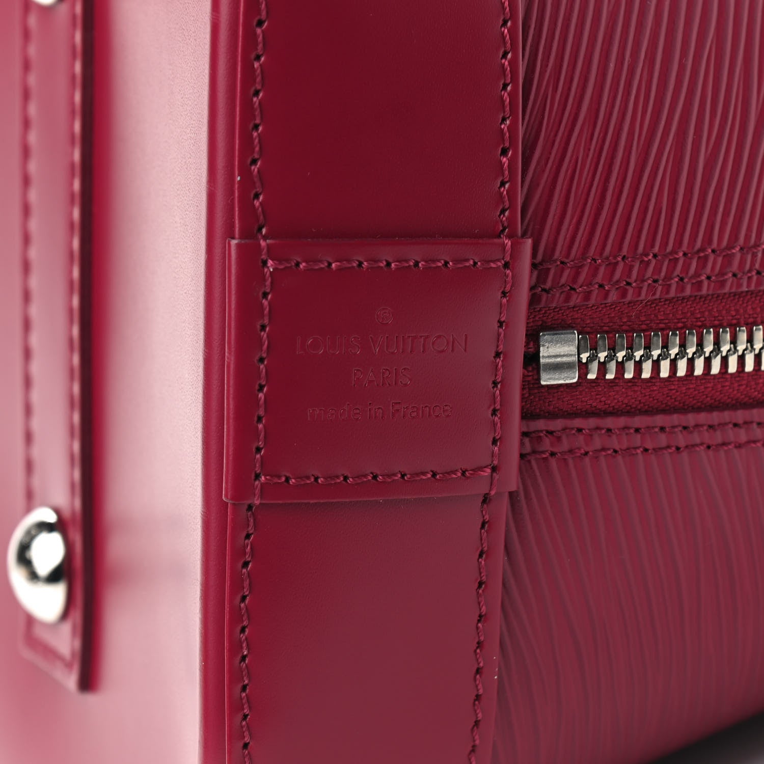 Louis Vuitton Epi Alma MM Fuchsia 6 of 10