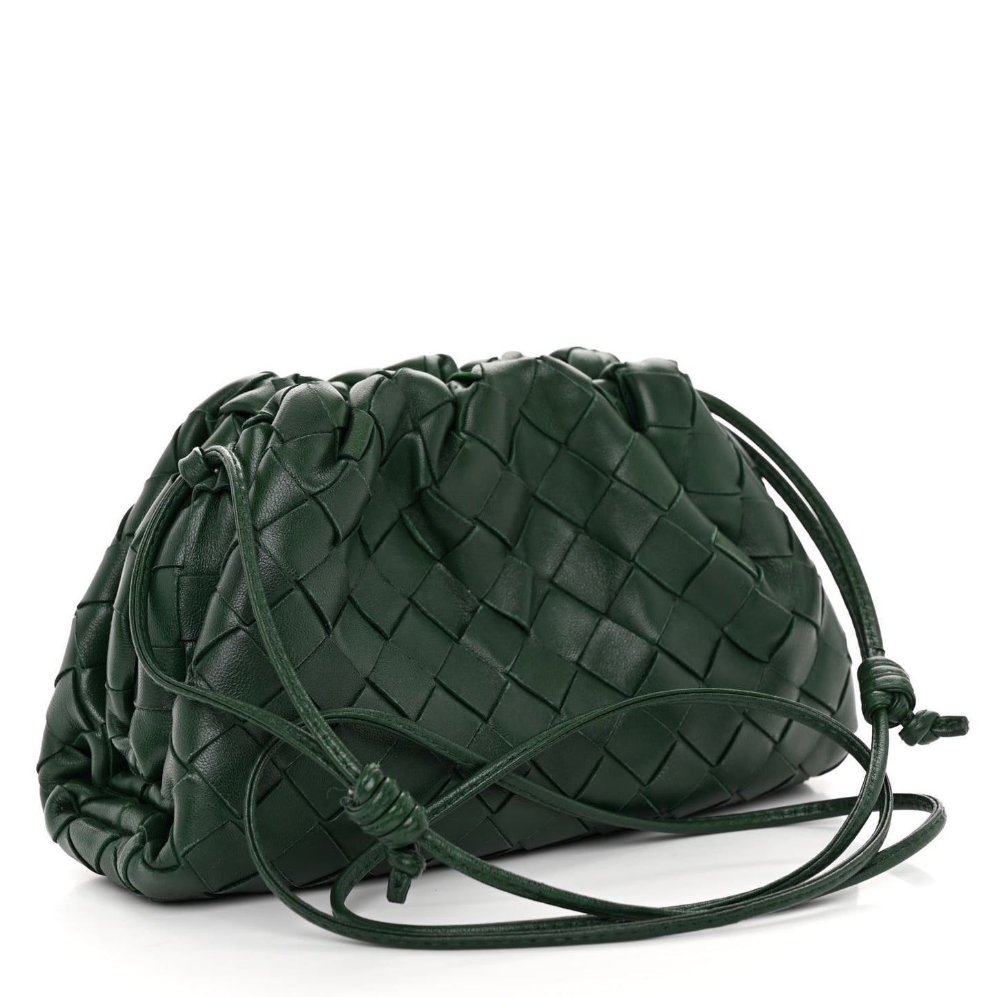 Nappa Intrecciato The Mini Pouch Raintree