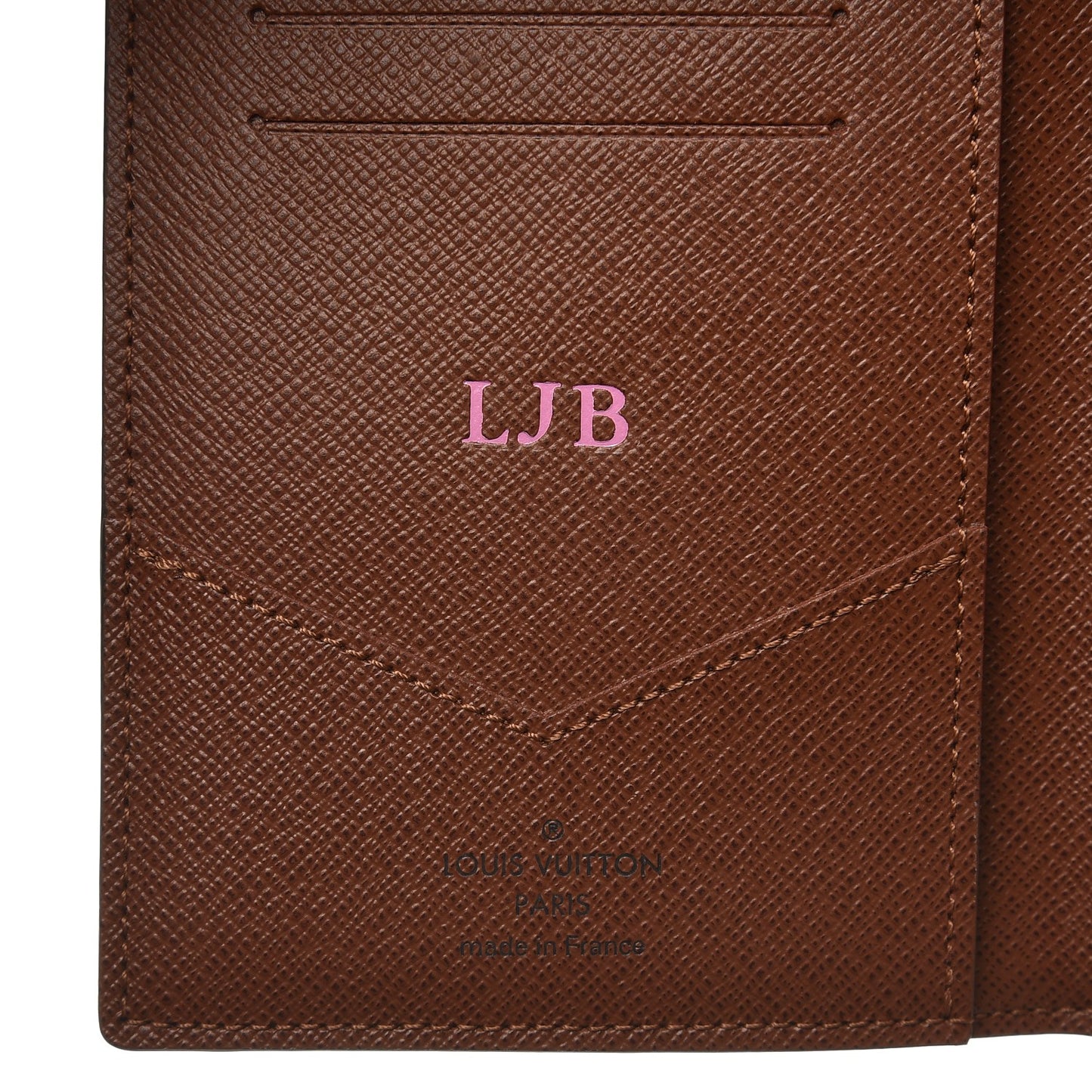 Monogram Passport Cover