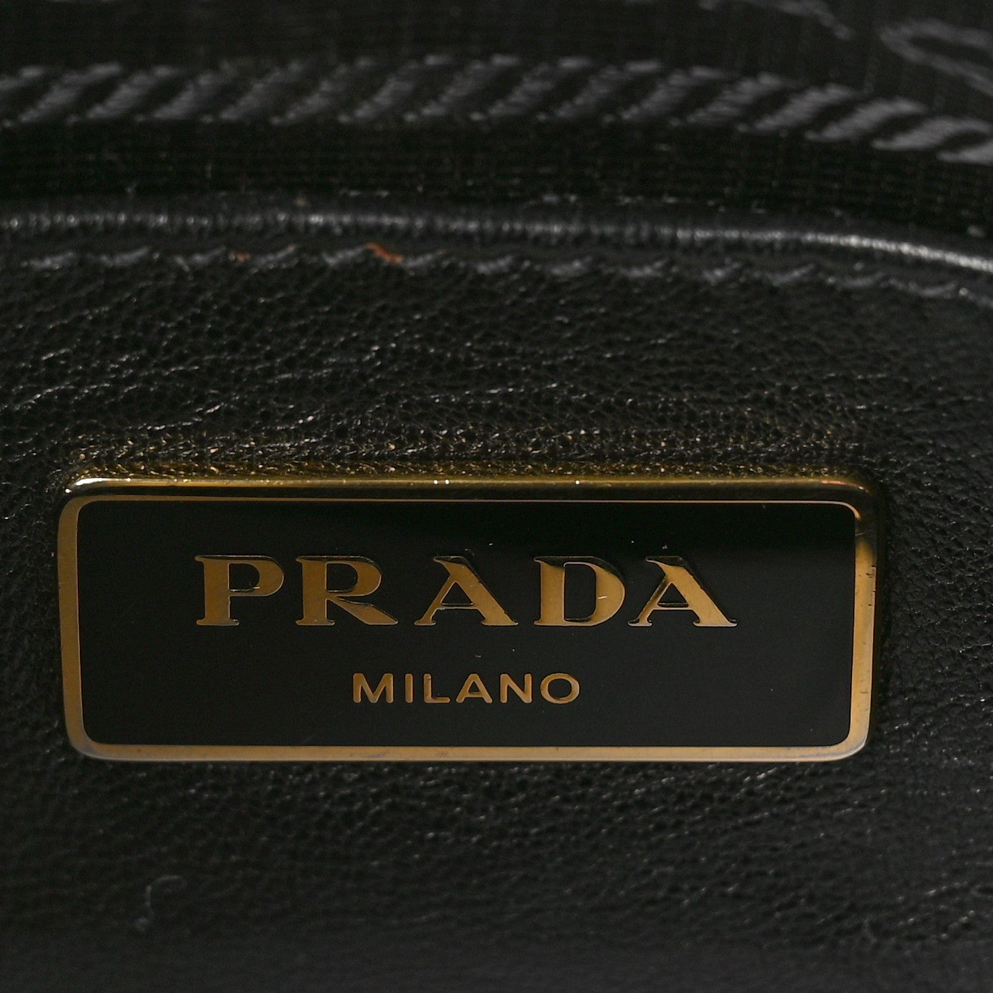 Prada Tessuto Nylon Gaufre Shopping Satchel Black 6 of 12
