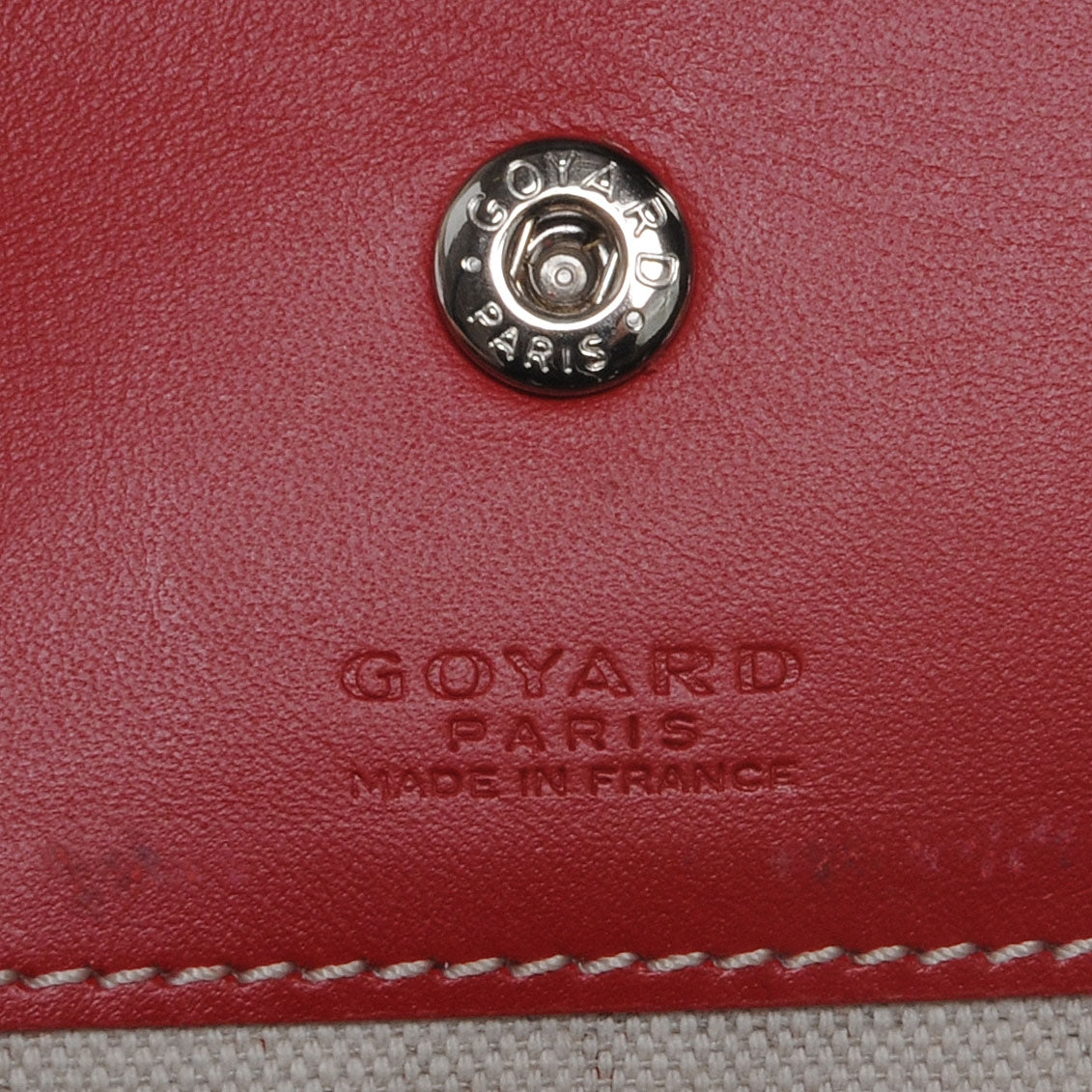 Goyard Goyardine Saint Louis PM Red 8 of 9