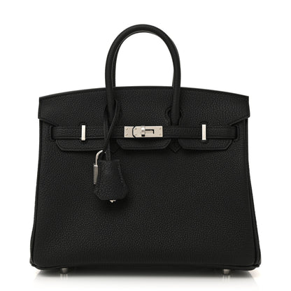 Hermes Togo Birkin 25 Black 1 of 11