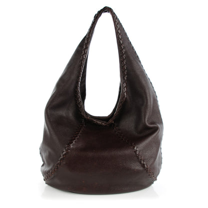 Bottega Veneta Cervo Deerskin Large Hobo Ebano 1 of 8