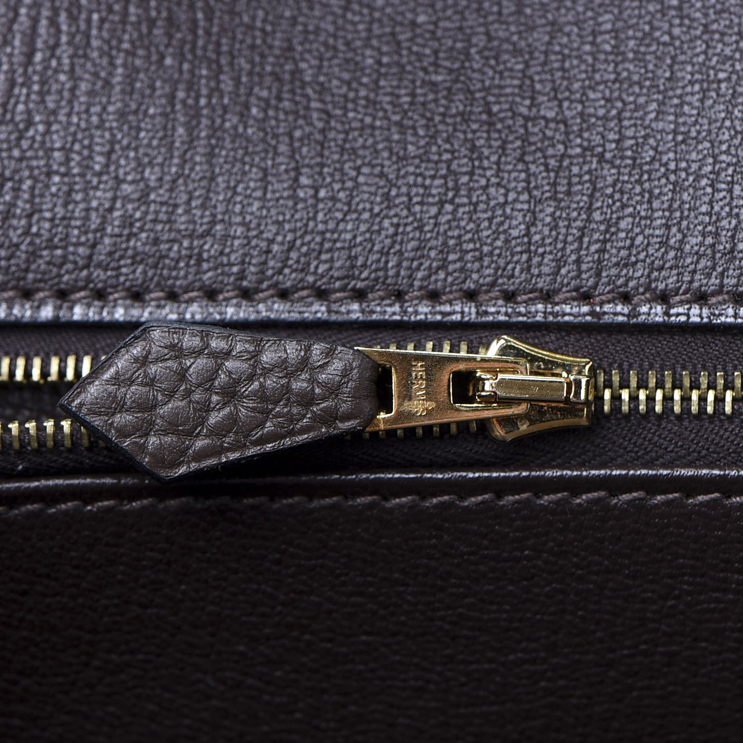Togo Birkin 40 Chocolate