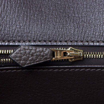 Hermes Togo Birkin 40 Chocolate 20 of 33
