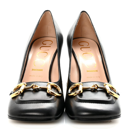Gucci Malaga Kid Horsebit 75mm Pumps 40 Black 3 of 10