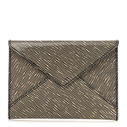 Louis Vuitton Metallic Patent Epi Medium Kirigami Pochette Insert Off White 1 of 6