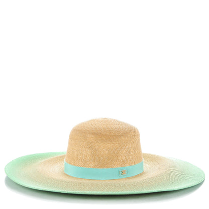 Chanel Straw CC Floppy Hat M Beige 1 of 8