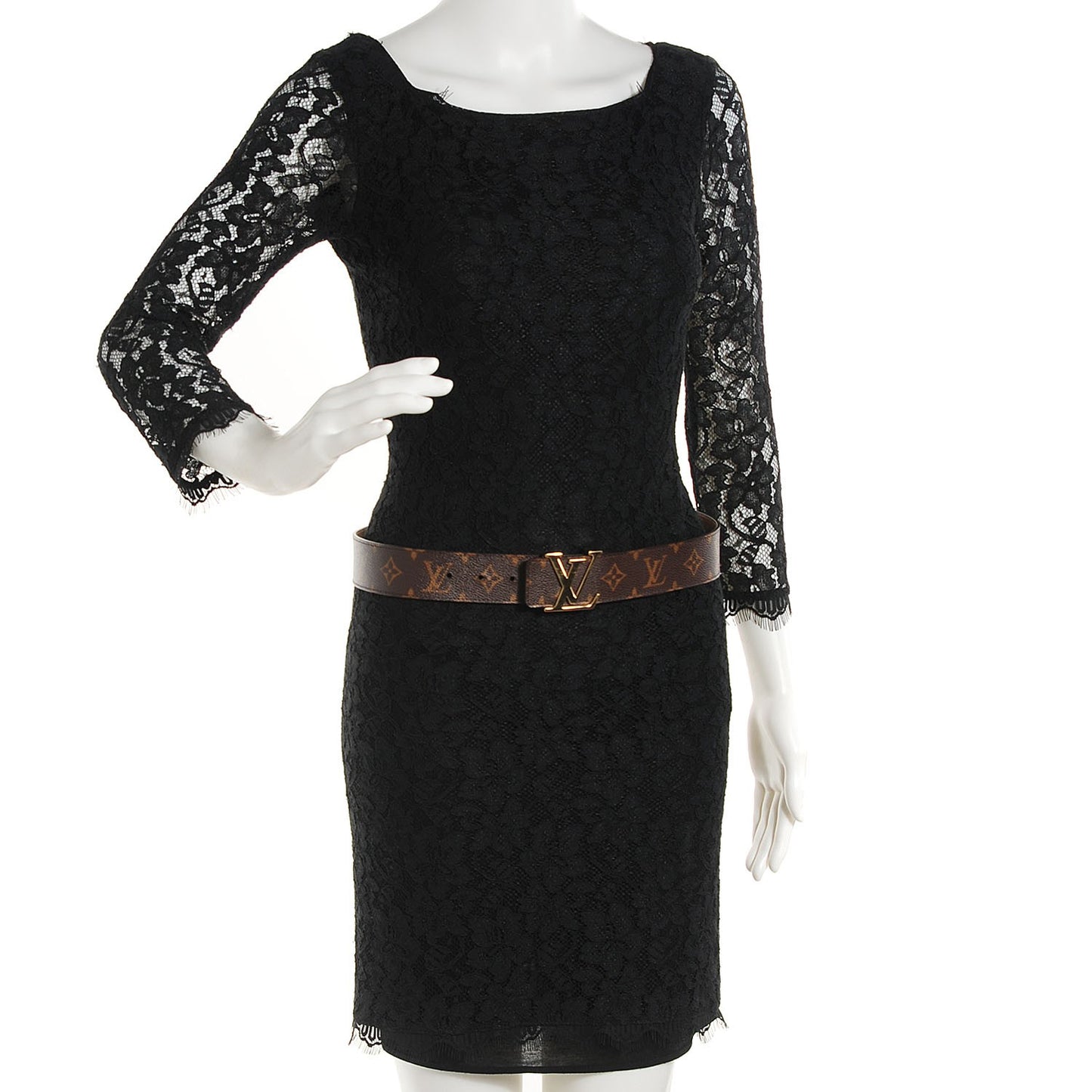 Monogram LV Initiales Belt 80 32
